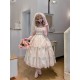 Miss Point Point Garden Embroidered Tiered One Piece(Reservation/3 Colours/Full Payment Without Shipping)
